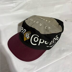 Vintage Copenhagen Black and Maroon Hat